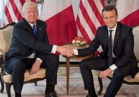 هدایای عجیب رهبران آمریکا و فرانسه به یکدیگر