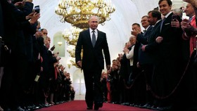 پوتین برای چهارمین بار سوگند ریاست جمهوری یاد کرد