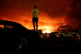 گزارش تصویری از فوران آتشفشان کیلاویا در هاوایی