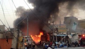 فوری/ دو انفجار تروریستی شهرک صدر بغداد را لرزاند