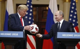 توپ اهدایی پوتین به ترامپ در دست بررسی‌های امنیتی