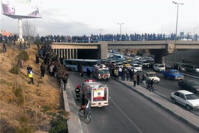 خودکشی مجدد از روی پل چمران اصفهان