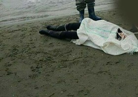 کشف جسد مردی عراقی در ساحل چالوس!