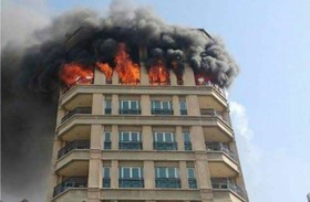 علت اولیه آتش‌سوزی در برج ۱۰ طبقه خیابان جردن مشخص شد