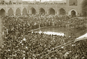 مراسم عزاداری در مسجد جامع تهران