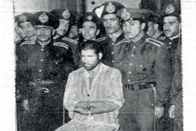 عکس یادگاری از حسن چپقی، ۶۵ سال پیش قبل از اعدام/عکس
