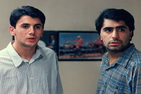 چهره متفاوت امین حیایی کنار رضا شفیعی‌جم ۲۷ سال پیش/عکس