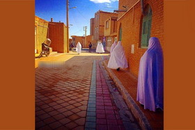 تنها شهر ایران که بانوان چادر سفید بر سر می کنند/عکس