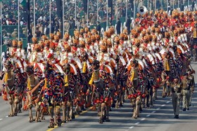 گزارش تصویری از رژه ویژه در سالگرد استقلال هند