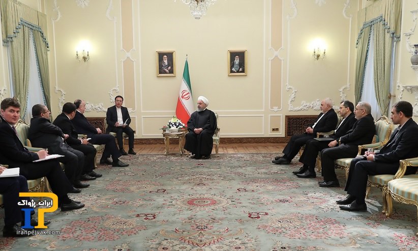 دیدار روحانی و وزیر خارجه آذربایجان