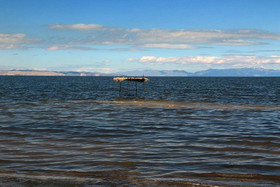 آب دریاچه ارومیه ۵۶۰ میلیون متر مکعب بیشتر شد