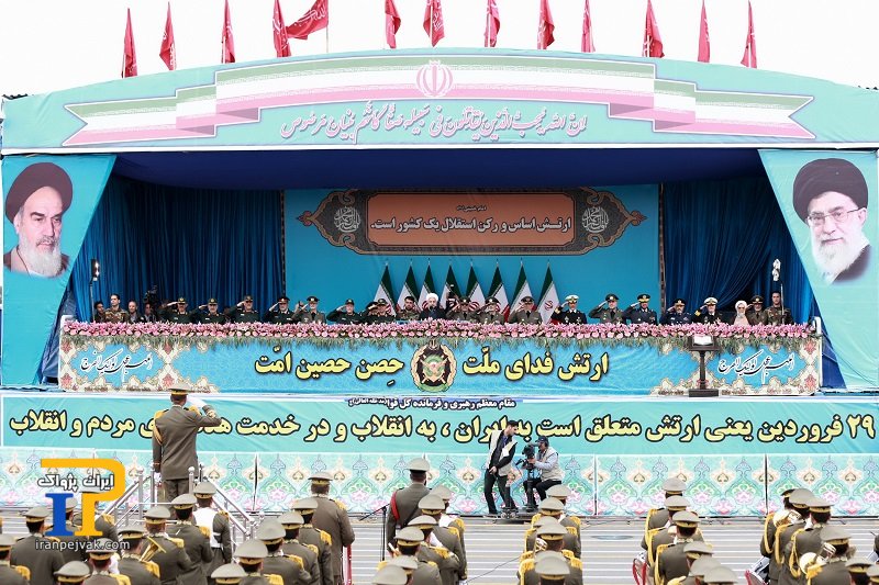 روحانی در روز ارتش