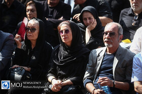 گزارش تصویری از مراسم تشییع پیکر داریوش اسدزاده