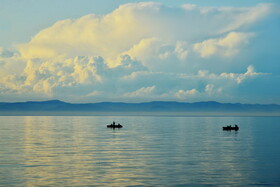 قایق ها در دریاچه بایکال