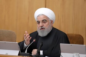 روحانی: همه اعضای دولت درگیر مقابله با کرونا هستند / کرونا را بیش از واقعیت، بزرگ نکنیم