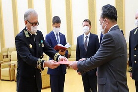 پوتین به رهبر کره شمالی مدال ویژه اهدا کرد