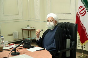 روحانی: از الان پیروزی ملت ایران را در روزهای شنبه و یکشنبه هفته بعد تبریک می‌گویم