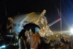 یک فروند هواپیمای مسافربری هند سقوط کرد