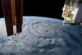 طوفان ژنویوا در سواحل مکزیکی اقیانوس آرام