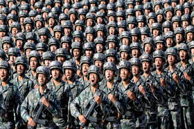 شی جین پینگ تفنگداران دریایی چین را به آماده شدن برای جنگ فرا خواند