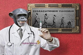منابع خبری روسی: واکسن آکسفورد شما را به میمون تبدیل می‌کند