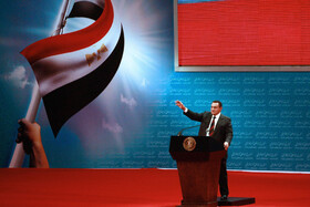 حسنی مبارک رئیس جمهور سابق مصر