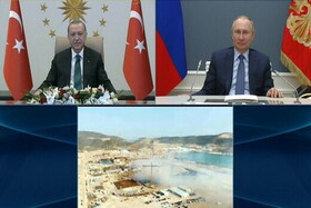 پوتین و اردوغان آغاز احداث نیروگاه اتمی ترکیه را اعلام کردند