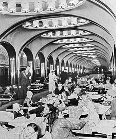 سال 1941، ایستگاه «مایاکوفسکایا» در زمان جنگ جهانی دوم