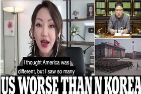 یک فراری از کره‌شمالی: آمریکا بدتر از کره شمالی است