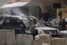 بازداشت ۹ نفر از جمله یک سوری در ارتباط با تیراندازی در بیروت