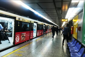 برخورد دو قطار مترو درخط پنج متروی تهران حادثه آفرید