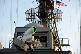 آزمایش سلاح لیزری توسط نیروی دریایی آمریکا