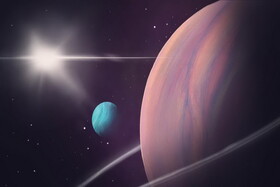 ابرماه یک سوم کوچکتر از نپتون کشف شد