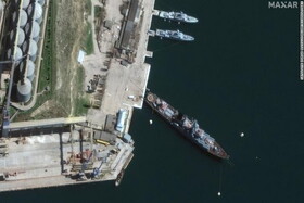 غرق شدن معروفترین کشتی جنگی روس‌ها، مسکوا در دریای سیاه