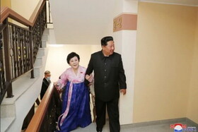 هدیه اختصاصی کیم جونگ اون به «بانوی صورتی» کره شمالی