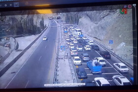 ترافیک بی‌سابقه در آزادراه تهران_شمال و جاده چالوس