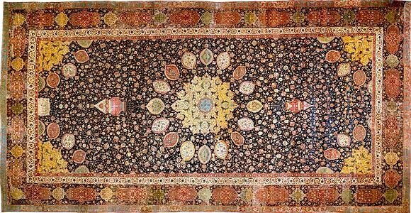 گران‌قیمت‌ترین فرش جهان کجاست؟/ تصاویر چهار فرش ارزشمند ایرانی در موزه‌های خارجی