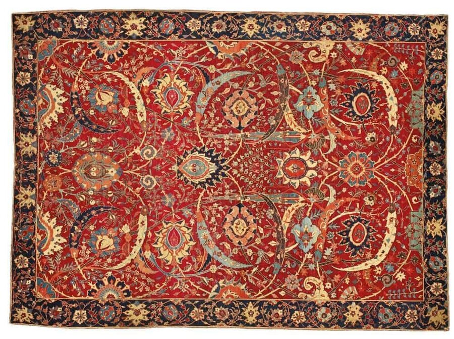 گران‌قیمت‌ترین فرش جهان کجاست؟/ تصاویر چهار فرش ارزشمند ایرانی در موزه‌های خارجی
