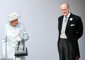 ملکه و شوهرش ۷۳ سال با هم زندگی کردند و عروسی ۶ نوه از ۸ نوه خود را دیدند