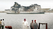 فیلم/ کشتی لوکس صدام حسین موزه شد؛ از پرده‌های ابریشمی تا سرویس بهداشتی طلاکاری شده
