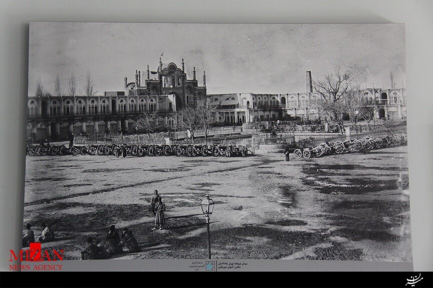 تصویری از میدان مشق تهران سال ۱۳۰۵/ این میدان کی ساخته شد؟