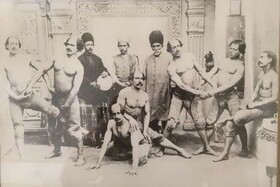 تصویری دیده نشده از زورخانه‌ای در تجریش، اواخر دوره قاجار