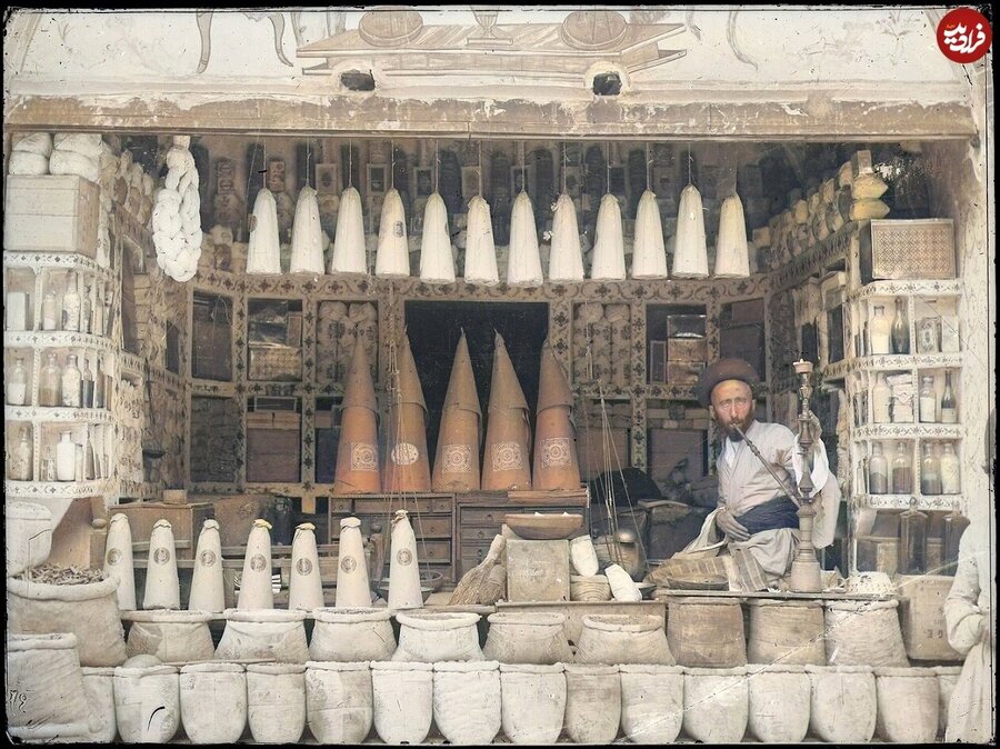 دو عکس دیده‌ نشده از « بازار رشت » در زمان قاجار