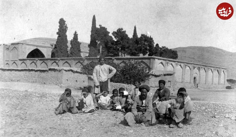 عکس‌های کمتر دیده شده از آرامگاه سعدی؛ یک قرن قبل