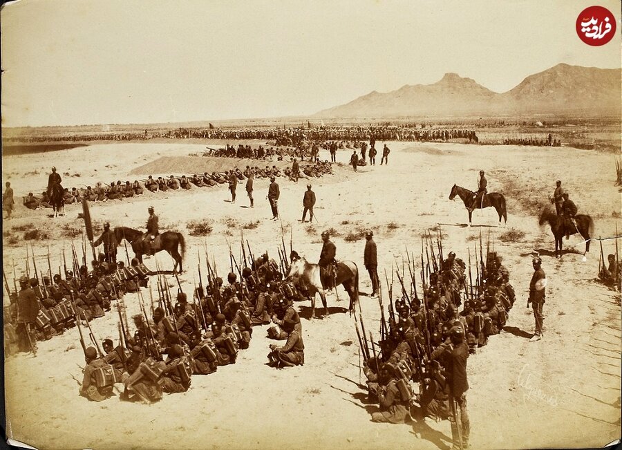 تصاویر دیده نشده از «تمرینات نظامی» در دوران قاجار