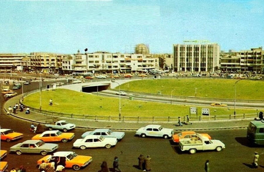 تصویری از میدان امام حسین(ع) تهران؛ ۵۲ سال قبل