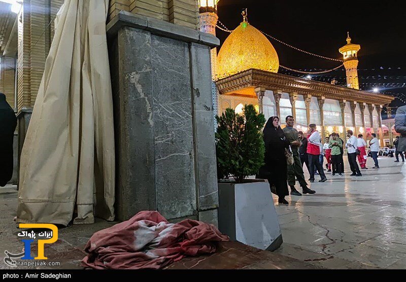 گزارش تصویری جدید از حادثه تروریستی در حرم شاهچراغ شیراز