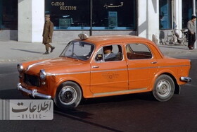 تصویر تاکسی‌های تهران ۷۰ سال قبل که تاکنون ندیده‌اید