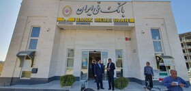 بازدید مدیرعامل بانک ملی ایران از شعب استان فارس