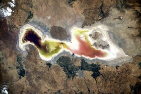 اتفاق عجیب در دریاچه ارومیه